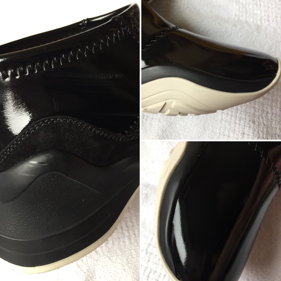 Fendi Ffluid Mid Top Glossy Sneakers Black Womens 9 US 39 EU New In Box Auth - Picture 13 of 13